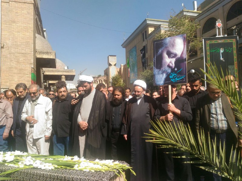 پیکر مرحوم کشن فلاح به خانه ابدی رهسپار شد + تصاویر