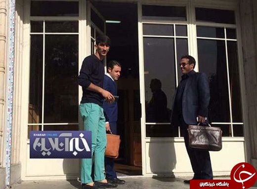 عکس/ بیرانوند در دادسرا