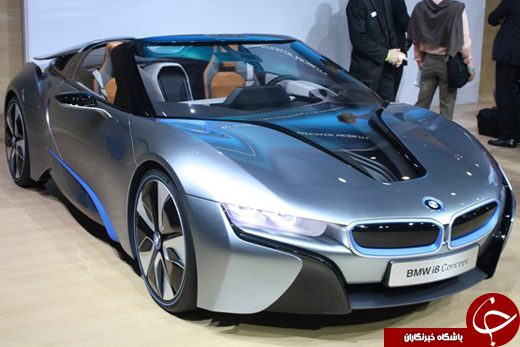 منتظر BMW i8 رودستر باشید +تصاویر