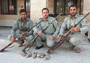 دستگیری 3 شکارچی متخلف در فارس