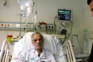 فیلم آخرین وضعیت پورحیدری از زبان همسرش