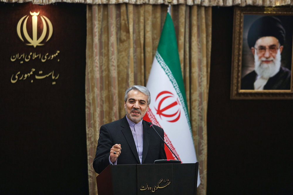 نشست خبری سخنگوی دولت آغاز شد