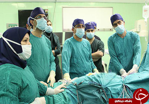 نخستین جراحی غده تیموس به روش بسته در شمال کشور + تصاویر