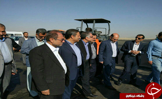بازدید معاون عمرانی وزیرکشورازبانددوم فرودگاه زاهدان+ تصاویر