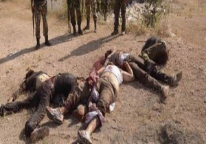 هلاکت داعشی‌ها و اجساد پراکنده در اطراف موصل + فیلم