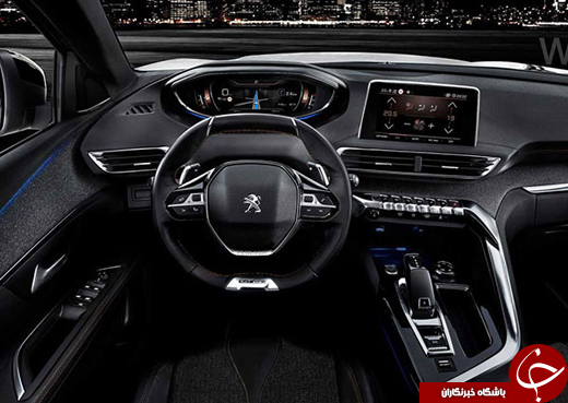 تصاویری از شاسی بلند جدید پژو به نام ۳۰۰۸ GTi