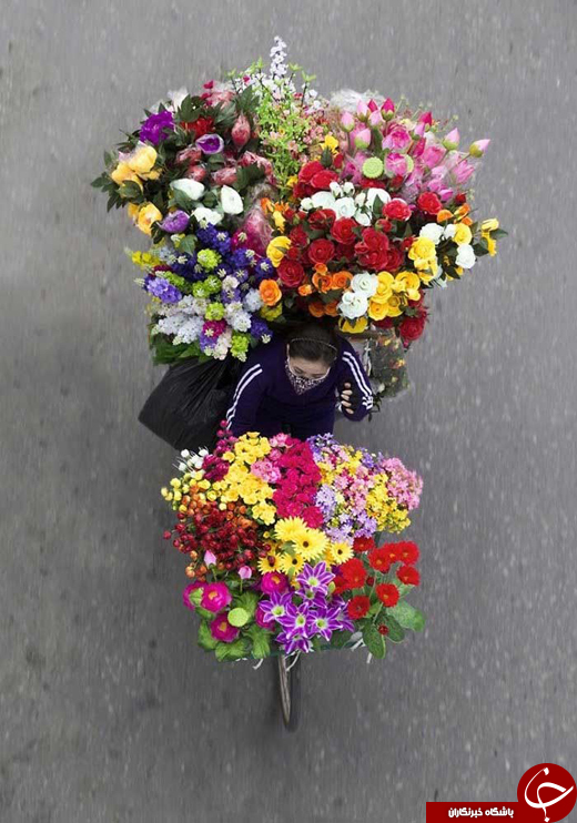 عکس/ فروشندگان خیابانی از زاویه&zwnj;ای جدید