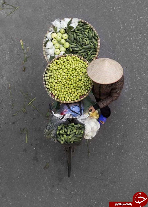 عکس/ فروشندگان خیابانی از زاویه&zwnj;ای جدید
