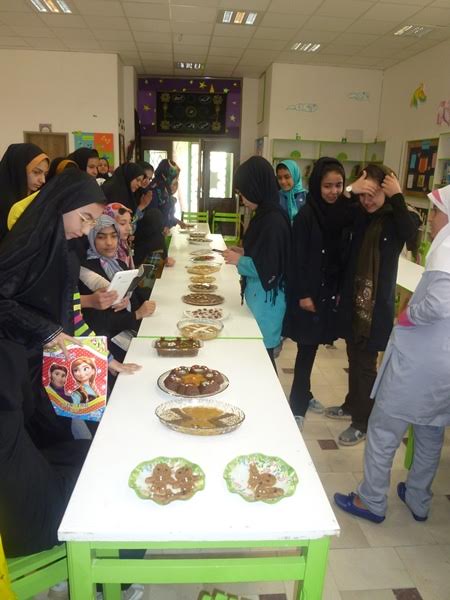 برگزاری مسابقه ی پخت حلوا درنیشابور