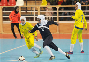 جدال شمالی ها و جنوبی ها در لیگ برتر فوتسال بانوان