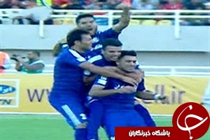 گل زیبای زهیوی؛ استقلال خوزستان 1 _ پرسپولیس + فیلم