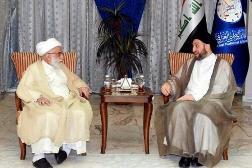 دیدار رئیس مجلس خبرگان رهبری با عمار حکیم