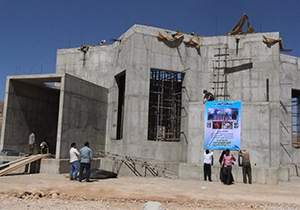 آغاز تکمیل مسجد الغدیر در بوستان بزرگ شیراز