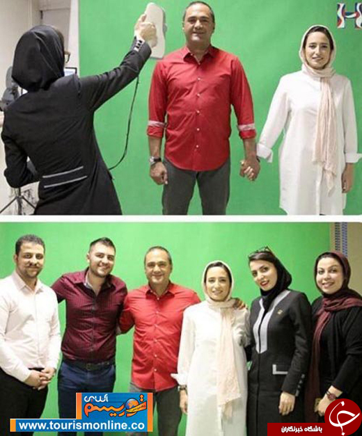 عکس/ نگار جواهریان اولین عکس مشترکش با رامبد جوان را منتشر کرد