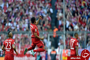 فیلم خلاصه بازی هامبورگ 0-1 بایرن مونیخ