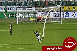 10 گل دیدنی با نوک پا + فیلم