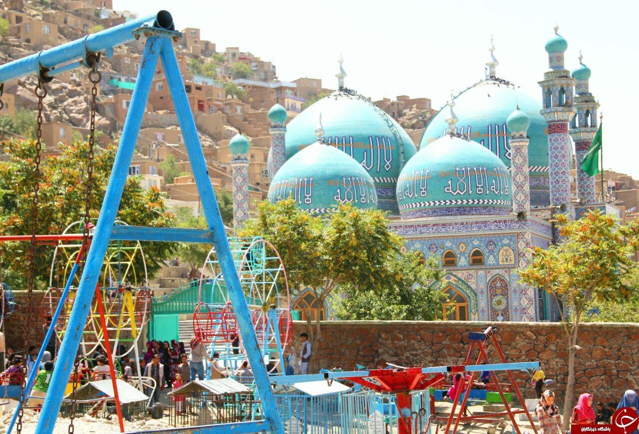 تصاویر دیدنی از زیارتگاه سخی کابل