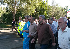 برگزاری همایش بزرگ پیاده‌روی خانوادگی در اقلید