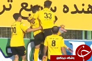 گل احسان حاج صفی ؛ (سپاهان 1 - 0 سیاه جامگان ) + فیلم