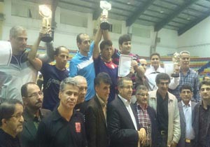 قائمشهر در نوجوانان هم قهرمان کشتی مازندران شد