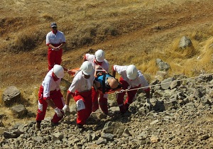 برگزاری مسابقات سراسری عملیات امدادگران در سرعین