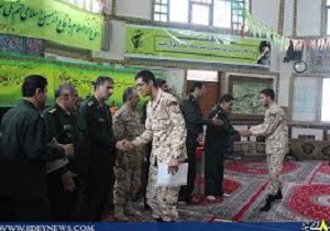 تجلیل از سربازان تلاشگر  نیروی انتظامی کردستان