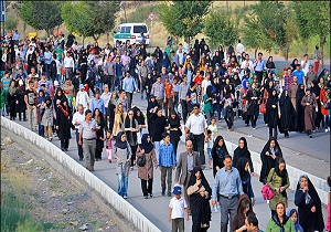 برگزاری همایش پیاده روی خانواده