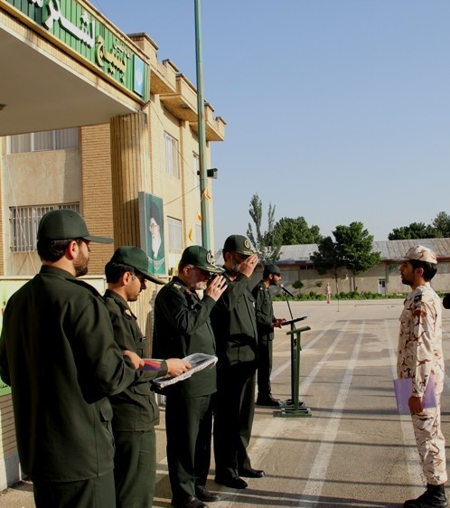 تجلیل از سربازان نمونه استان همدان