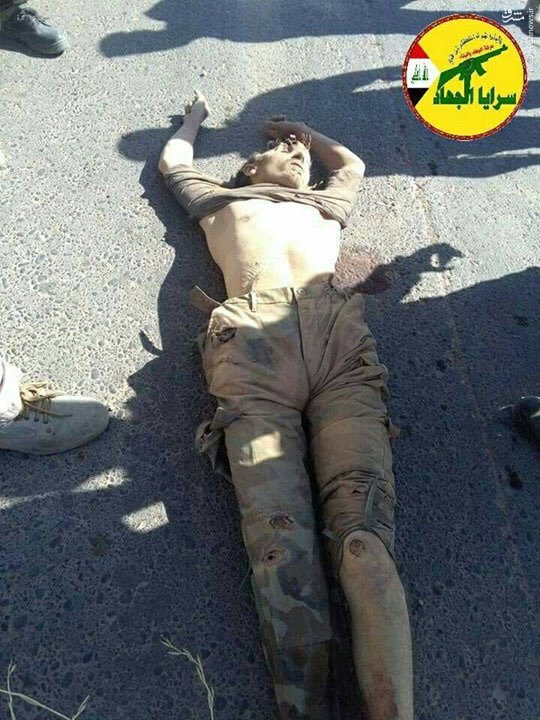 انتحاری ناکام داعش در شمال بغداد+عکس