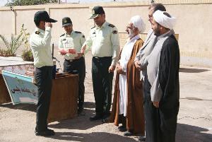 تودیع و معارفه فرمانده ناحیه نیروی انتظامی پاسگاه مود