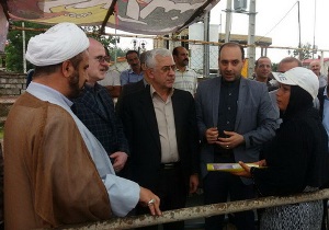 تقدیر از بانوی منجی غریق فداکار در لنگرود