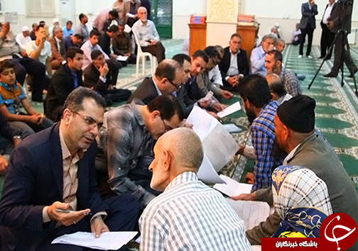 دیدار رئیس کل دادگستری با اهل سنت + تصاویر