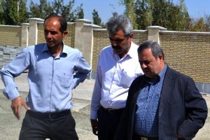 بازدید جوان‌پور از طرح‌های عمرانی دانشگاه آزاد اسلامی واحد ارومیه