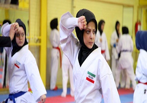 موفقیت دختران کاراته کای کرمانشاهی در رقابت های کشوری