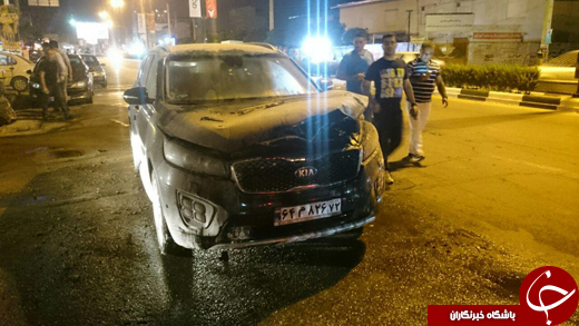 آتش گرفتن بی&zwnj;دلیل کیا سورنتو + تصاویر
