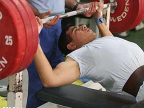 سنگین ترین رکوردمسابقات پرس سینه اردبیل در دست کرمانی ها