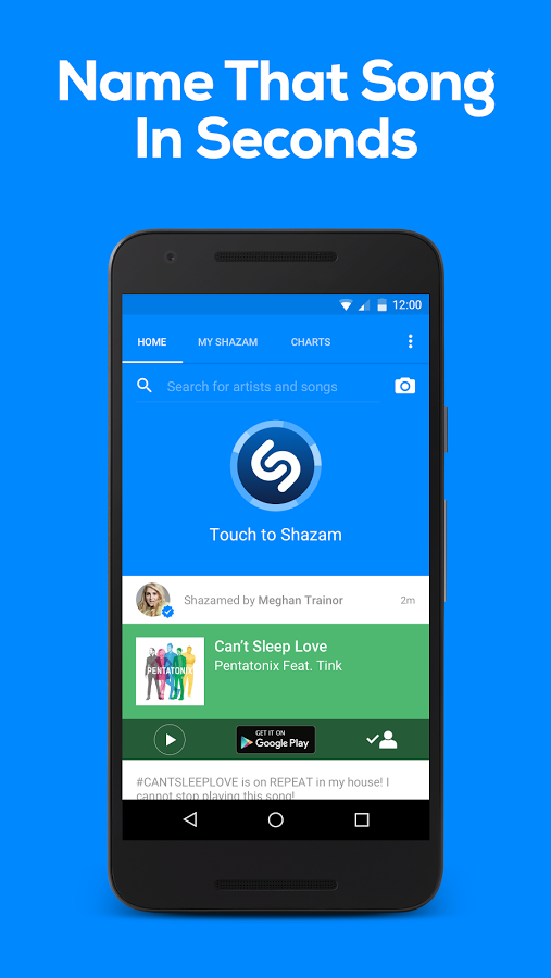 دانلود Shazam Encore 7.1.0-160923 &ndash; یافتن خواننده موزیک اندروید!