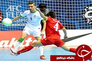 پیش بازی فوتسال ایران _ روسیه + فیلم