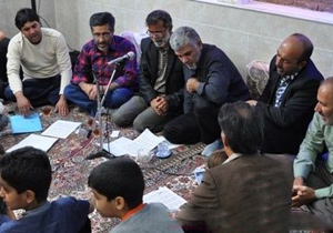 آغاز آیین سنتی سقاخوانی در شهر نوش‌آباد آران و بیدگل