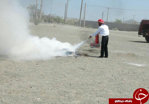 مانور امداد و نجات و اطفاء  حریق