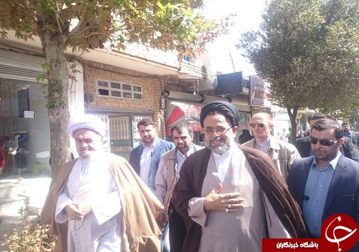 وزیر اطلاعات وارد تاکستان شد