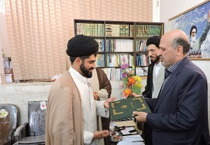 برگزاری مراسم تکریم و ‏معارفه رئیس اداره اوقاف و امور خیریه اردکان