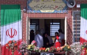 ساخت اولین مدرسه هلال با همت خیر گلستانی