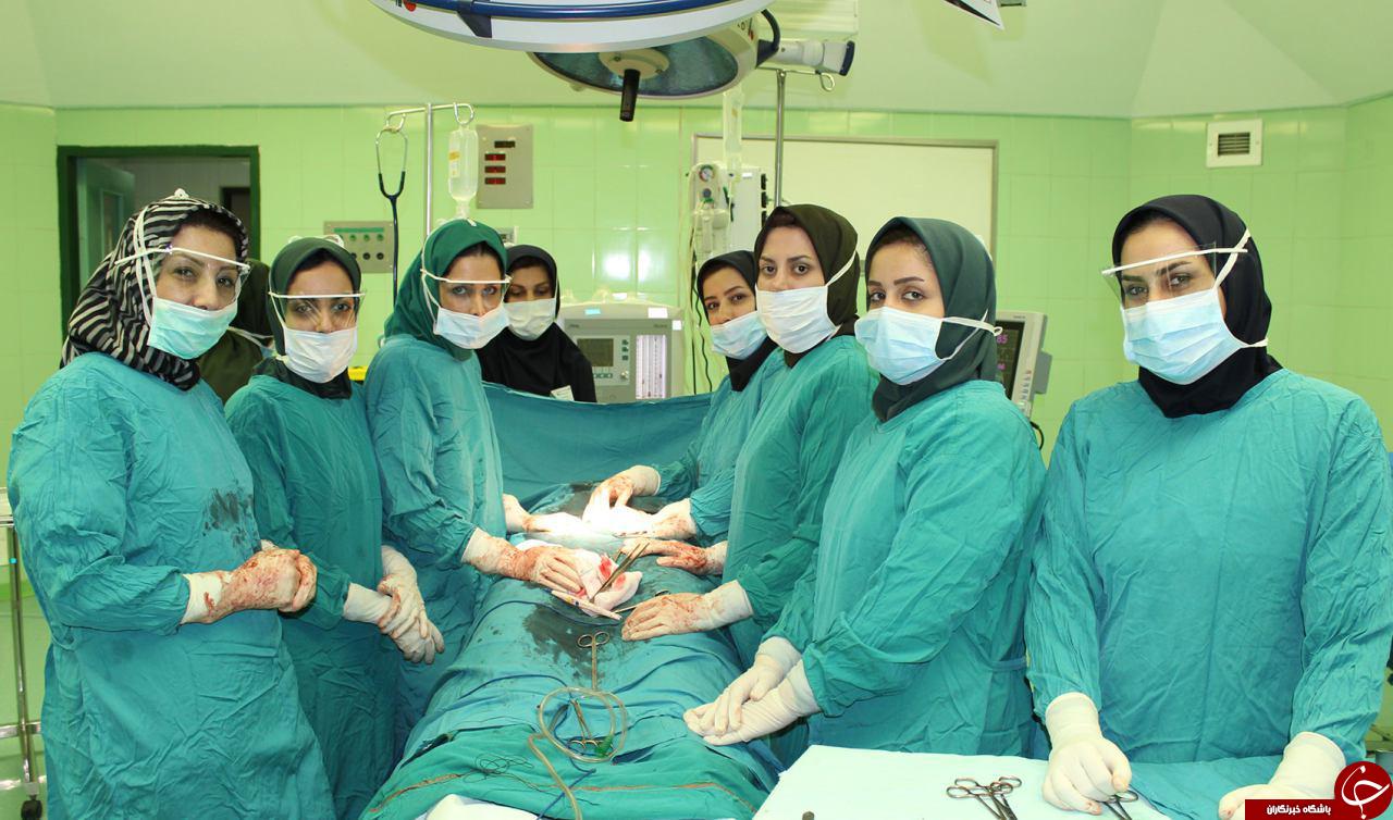خارج کردن توده 5 کیلوگرمی از شکم خانم 42 ساله+تصاویر