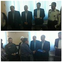 انتصاب سرپرست شبکه بهداشت و درمان خنداب