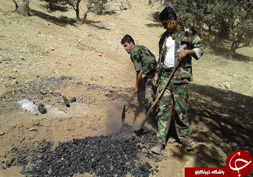 کشف 52 کیسه ذغال قاچاق در لرستان + تصاویر