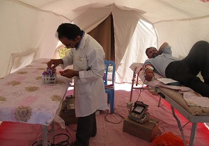 بهره مند شدن 25 هزار نفر از خدمات رایگان بیمارستان صحرایی در میرآباد سردشت