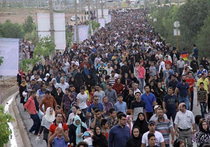 برگزاری پیاده ‌روی دو هزار و 700 نفری در شیراز