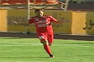 گل ولادیمیر پریمیوف؛ ( قشقایی شیراز 1 - 1 پرسپولیس تهران) + فیلم