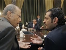المنار: سعد حریری با میشل عون دیدار کرد